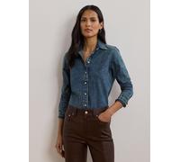 Lauren Ralph Lauren Lauren Ralph Lauren Haze Wash Jamelko Classic Fit Denim Shirt Haze Wash X-Large