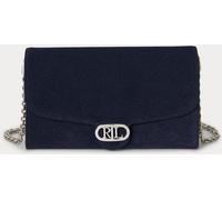 Lauren Ralph Lauren Lauren Ralph Lauren Lauren Navy Adair Leather Chain Cross-Body Clutch Bag