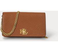 Lauren Ralph Lauren Lauren Ralph Lauren Lauren Tan Turn-Lock Tech Case Textured Cross-Body Bag