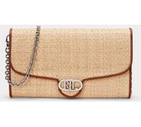Lauren Ralph Lauren Lauren Ralph Lauren Natural/Lauren Tan Adair Raffia Medium Cross-Body Bag