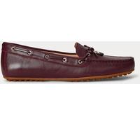 Lauren Ralph Lauren Lauren Ralph Lauren Red Leather Boat Shoe Loafers Red 7 EU 40.5
