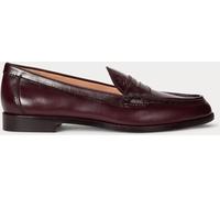 Lauren Ralph Lauren Lauren Ralph Lauren Red Wynnie Glazed Loafers Red EU 39 (UK 6)