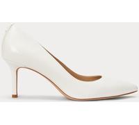 Lauren Ralph Lauren Lauren Ralph Lauren White Lanette Nappa Leather Pumps White 7 EU 40