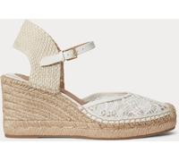 Lauren Ralph Lauren Lauren Ralph Lauren White Robby Espadrilles Wedges White EU 37 (UK 4)