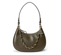 Lauren Ralph Lauren Marcy Sac à bandoulière Cuir véritable 18 cm vert