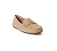 Ralph Lauren - Barnsbury Suede Mocassins - Femme - Chaussures - Beige - Taille: 39 EU