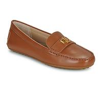 Mocassins Lauren Ralph Lauren BARNSBURY-FLATS-DRIVER pour Femme 38 1/2 Marron