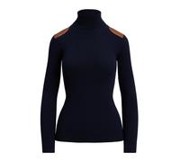 Lauren Ralph Lauren Pull-over 'AMANDA' bleu marine / marron, Taille XL