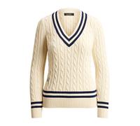 Lauren Ralph Lauren Pull-over beige clair / marine, Taille XL