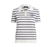 Lauren Ralph Lauren Pull-over bleu marine / blanc, Taille S