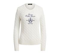 Ralph Lauren, Femme, Pulls, Blanc, Taille: 40 FR Rinett Long Sleeve Pullover