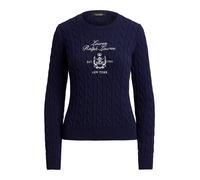 Lauren Ralph Lauren Pull-over marine / blanc, Taille XS