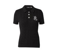 Lauren Ralph Lauren Pull-over 'NATRISSA' noir / blanc, Taille S