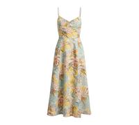 Lauren Ralph Lauren Robe d’été 'CLASSIC' crème / bleu ciel / citron / rose, Taille 30