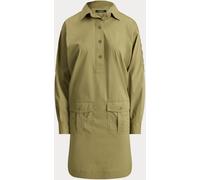 Lauren Ralph Lauren Robe safari Lauren Ralph Lauren en coton avec laçage Vert 36