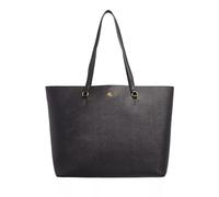 Lauren Ralph Lauren Sac à bandoulière pour femme de marque, modèle Karly 431911655, fabriqué en cuir., Noir , Taille unique