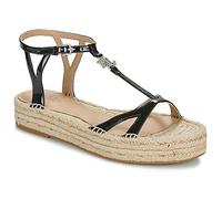 Lauren Ralph Lauren Sandales compensées PAYTON-ESPADRILLES-FLAT in Noir 40