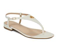 Lauren Ralph Lauren Sandales plates EVERLEY 2-SANDALS-FLAT SANDAL in Blanc 40