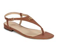 Lauren Ralph Lauren Sandales plates EVERLEY 2-SANDALS-FLAT SANDAL in Marron 36 1/2