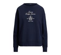 Lauren Ralph Lauren Sweat-shirt bleu foncé / blanc, Taille M
