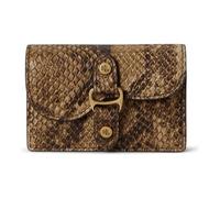 Lauren Ralph Lauren Tasha Porte-monnaie Cuir véritable 11 cm brun