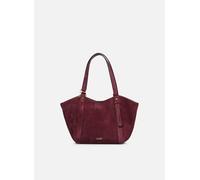 Lauren Ralph Lauren Tasha Sac à bandoulière Cuir véritable 37 cm rouge