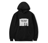 Lauren Spencer Smith Merch Take What You Feel Album Tour Sweat à capuche à manches longues Unisexe, Noir , S