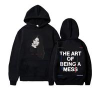 Lauren Spencer Smith Photo Hoodies The Art Of Being A Mess Tour Merch Femmes Hommes Sweats à Manches Longues, Noir , M
