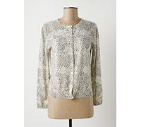 lauren vidal gilets femme de couleur gris 38