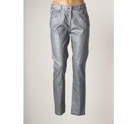 lauren vidal jeans femme de couleur bleu 34