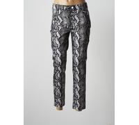 lauren vidal pantalons femme de couleur beige 36