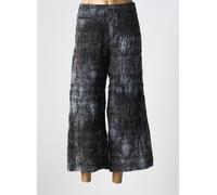 lauren vidal pantalons femme de couleur gris 38