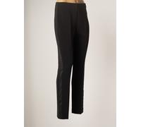 lauren vidal pantalons femme de couleur noir