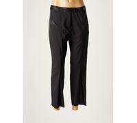 lauren vidal pantalons femme de couleur noir