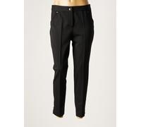 lauren vidal pantalons femme de couleur noir