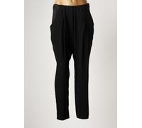 lauren vidal pantalons femme de couleur noir