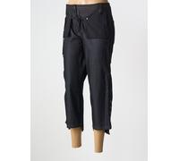 lauren vidal pantalons femme de couleur noir 36