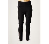 lauren vidal pantalons femme de couleur noir 38