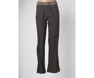 lauren vidal pantalons femme de couleur noir 40