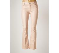 lauren vidal pantalons femme de couleur rose 40