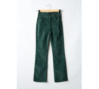 lauren vidal pantalons femme de couleur vert 36