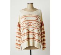 lauren vidal pulls et sweat-shirts femme de couleur beige 38