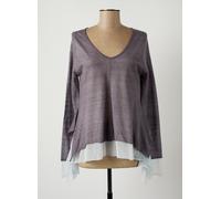 lauren vidal pulls et sweat-shirts femme de couleur gris