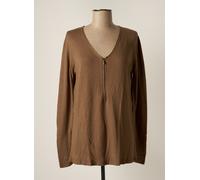 lauren vidal pulls et sweat-shirts femme de couleur marron 38