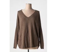 lauren vidal pulls et sweat-shirts femme de couleur marron 40
