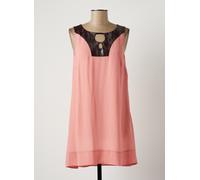 lauren vidal robes femme de couleur rose