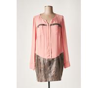 lauren vidal robes femme de couleur rose