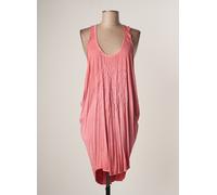 lauren vidal robes femme de couleur rose 38