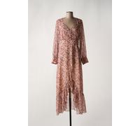 lauren vidal robes femme de couleur rose 44