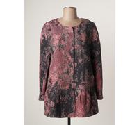 lauren vidal vestes femme de couleur rose